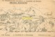 Image Phosphatine à Colorier Et Découper, Les Alpes ( Image Non Coloriée ), Pas Courante - Autres & Non Classés