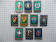 A IDENTIFIER Lot De 10 Pin's épingle CLUB DE FOOTBALL ? D'origine URSS ? - Lots