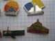 Delcampe - MONT SAINT MICHEL  Lot De 9 Pin's - Lots