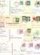 ALLEMAGNE RFA MARCOPHILIE LOT D'OBLITERATIONS MANUELLES SUR CARTES  POIDS 130 GRAMMES - Vrac (max 999 Timbres)