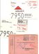 ALLEMAGNE RFA MARCOPHILIE LOT DE DIVERS DOCUMENTS POSTAUX  POIDS 25 GRAMMES - Vrac (max 999 Timbres)