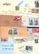 COLONIES FRANCAISES MARCOPHILIE LOT DE LETTRES DE DIVERS TERRITOIRES  POIDS 85 GRAMMES - Vrac (max 999 Timbres)