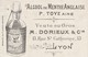 Chromos : Publicité : Alcool De Menthe Anglaise : ( Image Religieuse Ste Anne De Beaupré ) M. Dorieux & Cie - Lyon ) - Autres & Non Classés