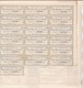 Th7	CANAL : CORINTHE : Action De 500  Frs		1882	(Carte Et Timbres D époque )	N° 14 - Andere & Zonder Classificatie