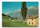 Italy, House With Mountains In Background, Unknow Location, 1957 Used Postcard [22868] - Other & Unclassified