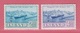 1961 ** Islande  (sans Charn., MNH, Postfrish)  Yv  309/10		Mi  352/3		FA  386/7 - Neufs