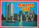 NEW YORK CITY - TWIN TOWER - WORLD TRADE CENTER -  STATUE Of LIBERTY * SUP** 2 SCANS - World Trade Center