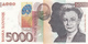 5000 TOLAR TOLARJEV 15.JANUAR 2004 BANKNOTE - Slovénie