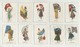 LOT 50 - FLAGS, Countries,  "ALBERT"  Vintage Cigarette Card, COMPLETE SERIE  (6 Scans) - Other & Unclassified