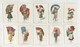 LOT 50 - FLAGS, Countries,  "ALBERT"  Vintage Cigarette Card, COMPLETE SERIE  (6 Scans) - Other & Unclassified