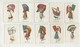 LOT 50 - FLAGS, Countries,  "ALBERT"  Vintage Cigarette Card, COMPLETE SERIE  (6 Scans) - Other & Unclassified