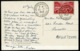 Ref 1273 - 1949 Postcard - Super Andorra La Vieille Postmark - 15f Rate To Leicester UK - Covers & Documents