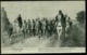 Ref 1273 - 1914 WWI Postcard - Moroccan Spahis Bringing Back Prisoners Of Diksmuide Morocco - Guerra 1914-18