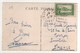 Timbre , Stamp Yvert N° 109 Sur Carte , Cp , Postcard D' Oran Du 03/08/1937 Flamme Daguin " Algériens , Visitez  , L'exp - Lettres & Documents