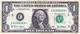 USA 1 Dollar Of Federal Reserve Notes 2001 VF STAR NOTE PHILANDELPHIA "free Shipping Via Registered Air Mail" - Billets De La Federal Reserve (1928-...)