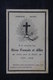MILITARIA - Prière " A La Mémoire Des Héros Français Et Alliés Morts Pour La Patrie 1914/18 " - L 22460 - Dokumente