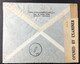 Circulated Cover - Meter Stamp - WWII Censorship - Panair - Brazil To USA - 1942 - Covers & Documents