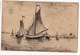 MARINE DESSIN  REALISEE SUR CARTE POSTALE ANCIENNE - Dessins