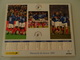 Almanach Du Facteur   2005  Recto  Equipe De France De Fooball  Verso  Equipe De France De Football - Grand Format : 2001-...