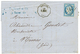 1875 25c CERES (n°60) Obl. GC 2145 + Convoyeur SEYSSEL/G.MAC Sur Lettre Pour NIMES. Superbe. - Autres & Non Classés