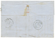 1875 25c CERES (n°60) Obl. GC 2145 + Convoyeur SEYSSEL/G.MAC Sur Lettre Pour NIMES. Superbe. - Other & Unclassified
