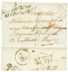 1830 Double Cursive 3 CHANTEL-le-Chateau/ ST POURCAIN + DEB. 76 AMIENS. Association Rare. TTB. - Autres & Non Classés