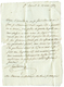 1789 "ST BONNET" (Lenain N°1) Manuscrit Sur Lettre Avec Texte. Superbe. - Other & Unclassified