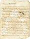 1743 "FRANCS" Manuscrit Sur Lettre Avec Texte D' AIX. Lenain N°13. TTB.' - Otros & Sin Clasificación