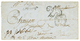1851 Cursive 16 LE BROUAGE + Taxe 25 D.T. TB. - Sonstige & Ohne Zuordnung