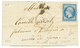 1861 20c(n°14) Obl. PC 4098 + T.22 SIECQ + "C= BALLAN" Sur Lettre Pour MOREZ. TB. - Autres & Non Classés