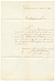 CORSE : 1854 10c (n°13e) Nuance CITRON Obl. PC 2530 + Cursive Rare 19 PONTE-LECCIA Sur Lettre Avec Texte Pour CORTE. RAR - Andere & Zonder Classificatie