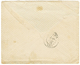 1875 25c(n°60) Obl. GC 3888 + T.17 ST VINCENT DE CONNEZAC Sur Env(pd) Pour LAYRAC. Frappes Superbes. - Autres & Non Classés
