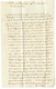1819 Double Cursive 29 LA FOUX/ NISMES Avec Texte Daté "CASTILLE PAR LA PALLUD". Cote 420€. TB. - Andere & Zonder Classificatie