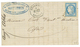1876 25c(n°60) + Convoyeur BEDARIEUX/BE.BEZ Sur Lettre Avec Texte. Cote 340€. TB. - Otros & Sin Clasificación