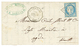 1872 25c(n°60) + Convoyeur CLEF-FLORENSAC/ L.PAULH (inconnu ??) Sur Lettre Avec Texte De LODEVE Pour AGDE. TB. - Autres & Non Classés