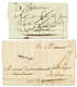 2 Lettres : 1779 "DEB. De MONTPELLIER" Et 1826 DEB. 33 MONTPELLIER. TB. - Andere & Zonder Classificatie