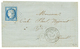1875 25c(n°60) Obl. GC 3810 + T.17 ST PIERRE DE LA FAGE + L= "ST PRIVAT" Sur Lettre Avec Texte. Cote 240€. TB. - Andere & Zonder Classificatie