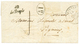 1845 Cursive 42 LE TEMPLE + T.14 SAVENAY Avec Texte Daté "SAVENAY". TB. - Autres & Non Classés