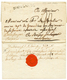 1779 Cachet D' HOLLANDE Sur Lettre Avec Texte Daté "FORT ROYAL (MARTINIQUE)" Pour BOISSY ST LEGER En BRIE. Verso, DEBOUR - Otros & Sin Clasificación