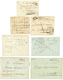 VAR : Lot De 11 Lettres (5 PORT PAYES, 5 Cursives, GRASSE (1773)). TB Lot. - Andere & Zonder Classificatie