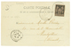 1901 10c SAGE Obl. Superbe Cachet Perlé GREUX VOSGES + Boite RURALE A = "DOMREMY" Sur CP. Superbe. - Otros & Sin Clasificación