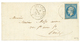 1860 FRANCE 20c(pd) Obl. Cachet Sarde AIX-LES-BAINS Sur Lettre Avec Texte. Signé CALVES. TB. - Andere & Zonder Classificatie