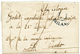 Trés Rare Cachet BRUGES/ DEBOURSE Au Verso D'une Lettre Avec Texte (ss Date) De COMO (ITALIE) Pour VENLO Redirigé à OSTE - 1792-1815 : Departamentos Conquistados