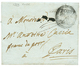 1773 Cachet Orné Trés Rare PORT PAYE A ROME Sur Lettre Avec Texte De ROME Pour PARIS. Pothion Indice 35 ( 6500 Euros). T - 1792-1815 : Departamentos Conquistados