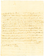 1716 Cachet D' HOLLANDE Sur Lettre Avec Texte Daté "WACTSDORFS" Pour MONTPELLIER. TTB. - Andere & Zonder Classificatie