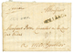 1724 Cachet D' HOLLANDE Sur Lettre Avec Texte Daté "LA HAYE" Pour MONTPELLIER. TTB. - Autres & Non Classés