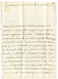 "Camp De NIEWPORT ( BELGIQUE )" : 1706 "DE NIEWPORT" Manuscrit (rare) + Taxe 15 Sur Lettre De Militaire Avec Texte Daté  - Legerstempels (voor 1900)