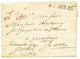 An 13 B.F MILAN + Ordeur En Chef/Arm. D' ITALIE Rouge Sur Lettre Avec Texte De MILAN Pour PORTOFERRAIO. TB. - Marques D'armée (avant 1900)