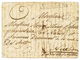 1809 Bau CENTRAL / ARM. D' ESPAGNE Sur Lettre Avec Texte De VALLADOID Pour NICE. TB. - Sellos De La Armada (antes De 1900)