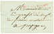 1809 Bau Gal ARM. FRANCAISE/EN ESPAGNE Sur Lettre Avec Texte De BAYONNE Pour PERPIGNAN. TB. - Sellos De La Armada (antes De 1900)